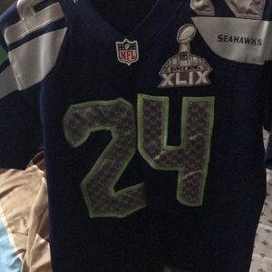Marshawn Lynch Jersey XLIX JERSEY